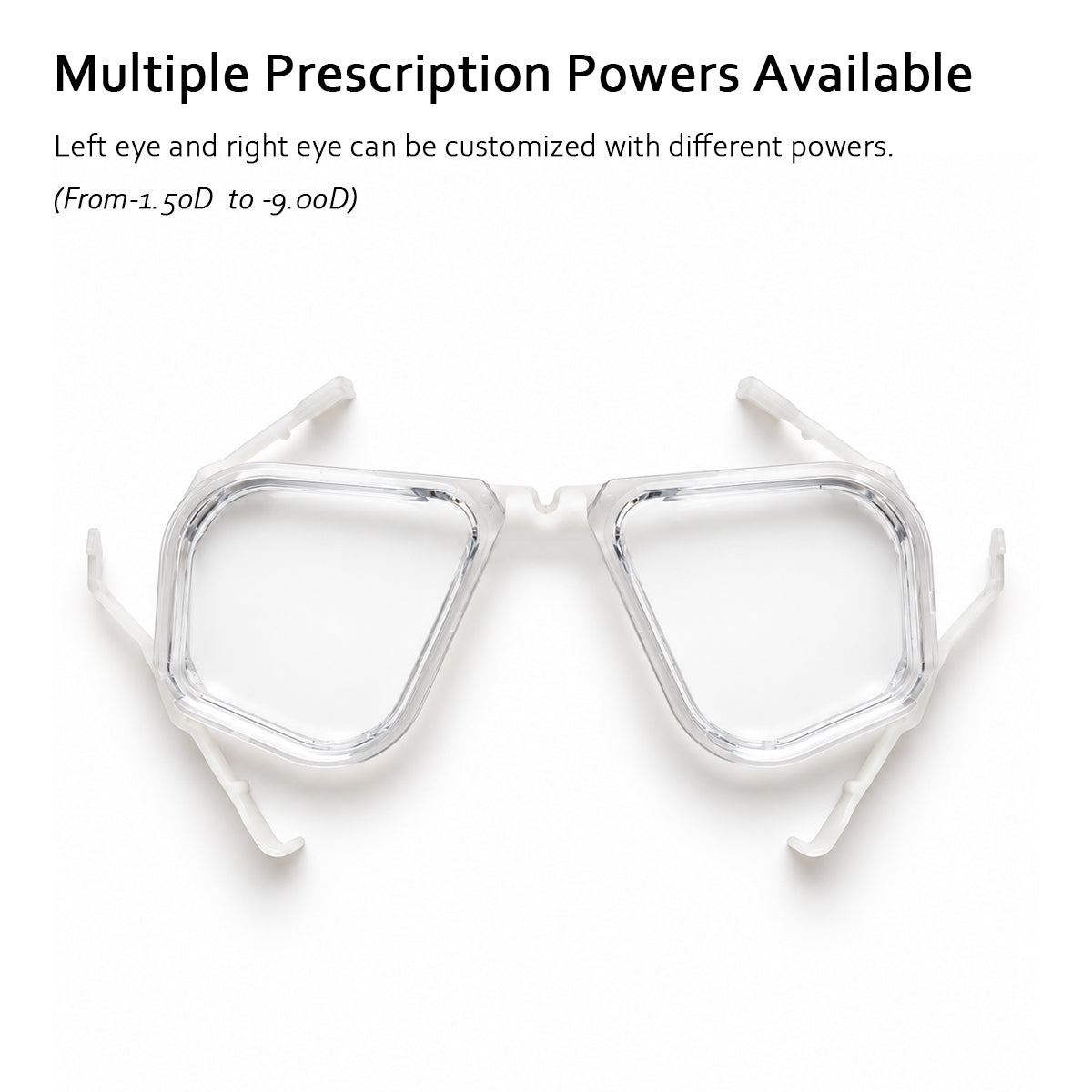 Prescription Lens Inserts for Dive & Snorkel Masks