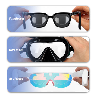 Aximyra™ Stick On Lenses (-6.0 to +6.0)