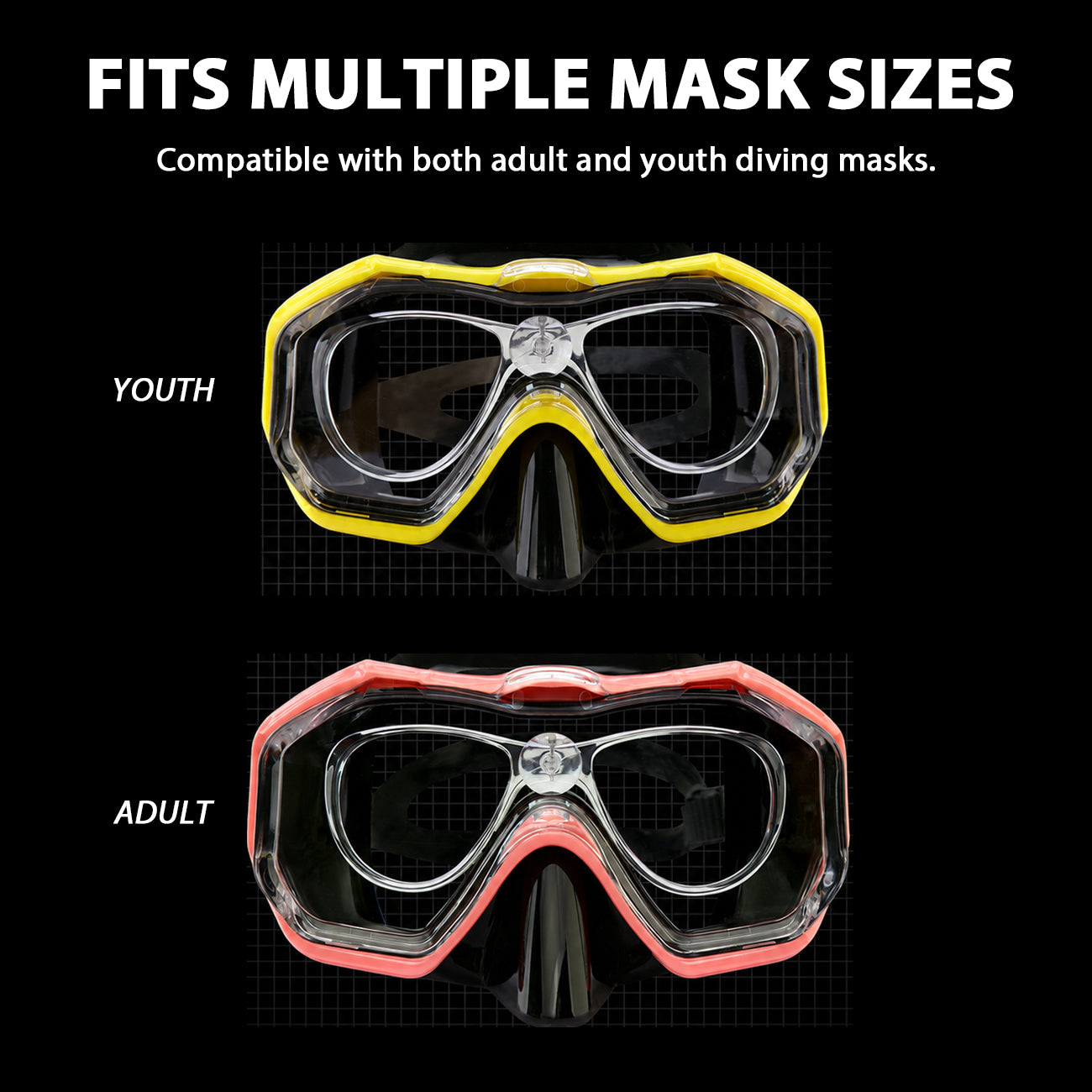 Aximyra Prescription Dive Mask Insert
