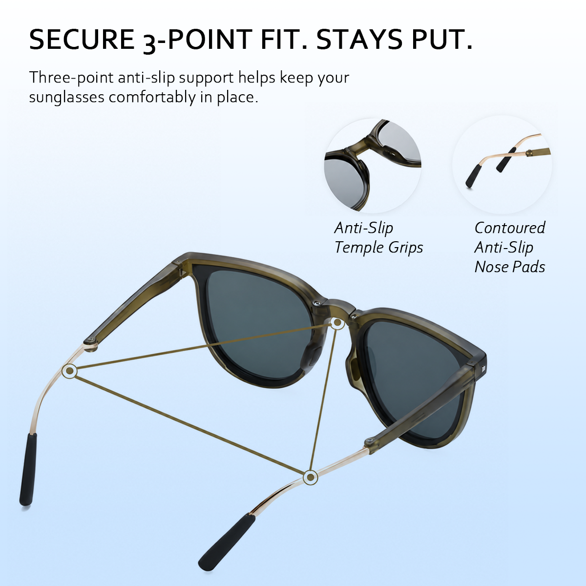Ultra-Light Foldable Sunglasses