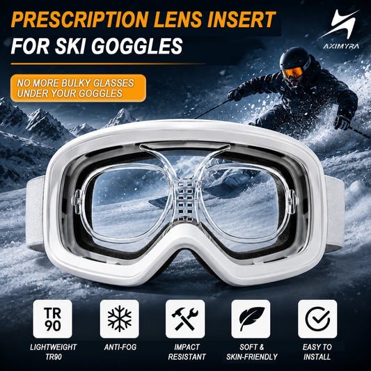 Adjustable Prescription Insert for Ski Goggles