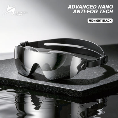 Aximyra Prescription Swim Goggles – Anti-Fog Mirrored Lenses