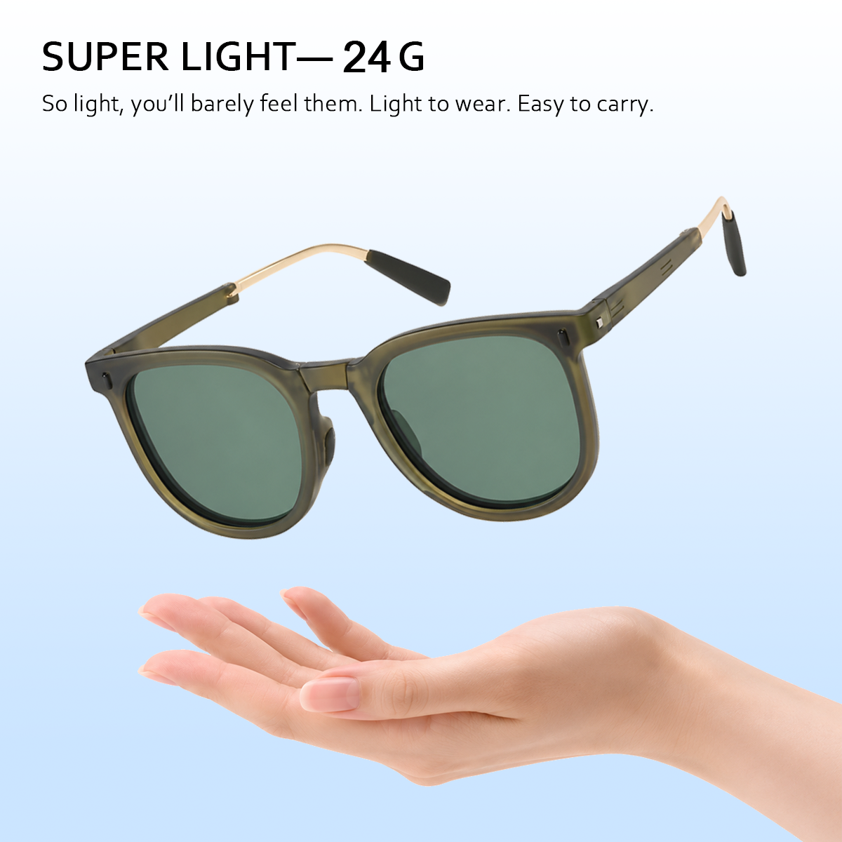 Ultra-Light Foldable Sunglasses