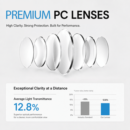 Aximyra Prescription Swim Goggles – Anti-Fog Mirrored Lenses